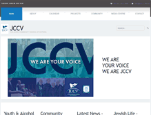 Tablet Screenshot of jccv.org.au